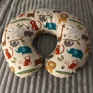 Boppy Nursing Pillow Breastfeeding Safari Animals Cute